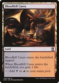 Bloodfell Caves - Eternal Masters - Magic: The Gathering card