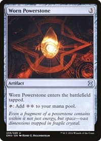 Worn Powerstone - Eternal Masters - Magic: The Gathering card