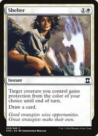 Shelter - Eternal Masters - Magic: The Gathering card
