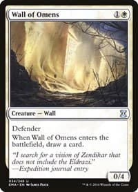 Wall of Omens - Eternal Masters - Magic: The Gathering card