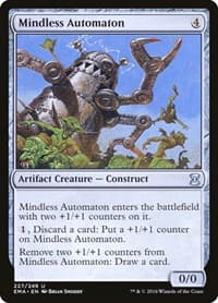 Mindless Automaton - Eternal Masters - Magic: The Gathering card