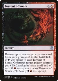 Torrent of Souls - Eternal Masters - Magic: The Gathering card