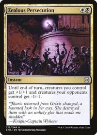 Zealous Persecution - Eternal Masters - Magic: The Gathering card