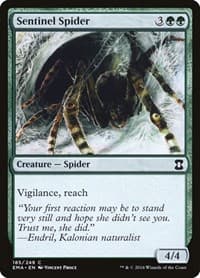 Sentinel Spider - Eternal Masters - Magic: The Gathering card