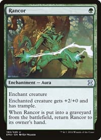 Rancor - Eternal Masters - Magic: The Gathering card