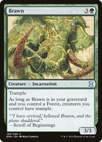 Brawn - Eternal Masters - Magic: The Gathering card
