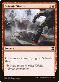 Seismic Stomp - Eternal Masters - Magic: The Gathering card
