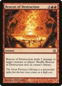 Beacon of Destruction - Fifth Dawn - Magic: The Gathering card