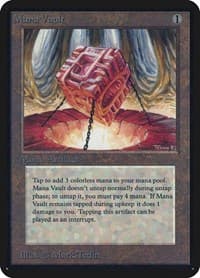 Mana Vault - Alpha Edition - Magic: The Gathering card
