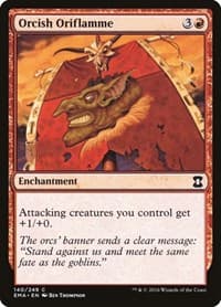 Orcish Oriflamme - Eternal Masters - Magic: The Gathering card