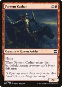 Fervent Cathar - Eternal Masters - Magic: The Gathering card