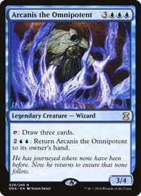 Arcanis the Omnipotent - Eternal Masters - Magic: The Gathering card