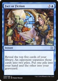 Fact or Fiction - Eternal Masters - Magic: The Gathering card