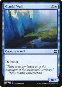Glacial Wall - Eternal Masters - Magic: The Gathering card