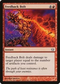 Feedback Bolt - Fifth Dawn - Magic: The Gathering card