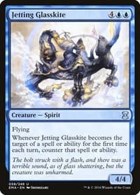 Jetting Glasskite - Eternal Masters - Magic: The Gathering card
