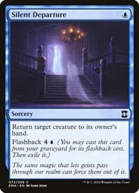 Silent Departure - Eternal Masters - Magic: The Gathering card