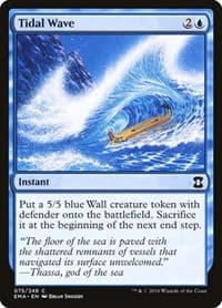 Tidal Wave - Eternal Masters - Magic: The Gathering card