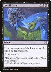 Annihilate - Eternal Masters - Magic: The Gathering card