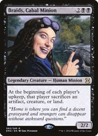 Braids, Cabal Minion - Eternal Masters - Magic: The Gathering card