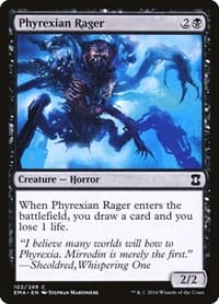 Phyrexian Rager - Eternal Masters - Magic: The Gathering card