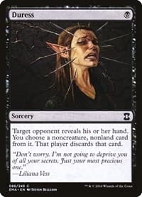 Duress - Eternal Masters - Magic: The Gathering card