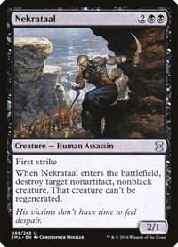 Nekrataal - Eternal Masters - Magic: The Gathering card