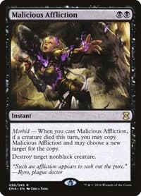 Malicious Affliction - Eternal Masters - Magic: The Gathering card