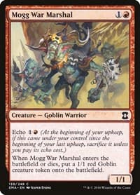 Mogg War Marshal - Eternal Masters - Magic: The Gathering card