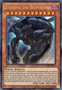 Dystopia the Despondent - Shonen Jump Magazine Promos - YuGiOh card