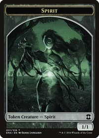 Spirit Token (001) - Eternal Masters - Magic: The Gathering card