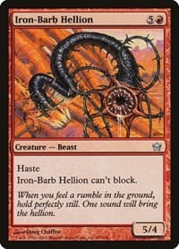 Iron-Barb Hellion - Fifth Dawn - Magic: The Gathering card