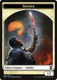 Soldier Token - Eternal Masters - Magic: The Gathering card
