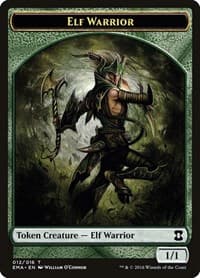 Elf Warrior Token - Eternal Masters - Magic: The Gathering card