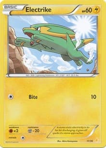 Electrike (28) - XY Trainer Kit: Pikachu Libre & Suicune - Pokemon card