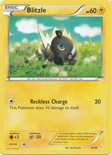 Blitzle (26) - XY Trainer Kit: Pikachu Libre & Suicune - Pokemon card