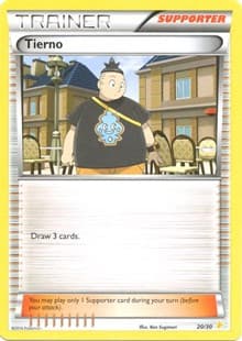 Tierno (20 - Pikachu Libre Deck) - XY Trainer Kit: Pikachu Libre & Suicune - Pokemon card