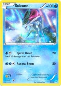 Suicune (30 - Holo) - XY Trainer Kit: Pikachu Libre & Suicune - Pokemon card