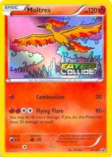 Moltres - XY127 (Prerelease) [Staff] - XY Promos - Pokemon card