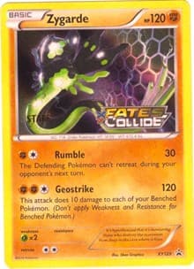 Zygarde - XY129 (Prerelease) [Staff] - XY Promos - Pokemon card