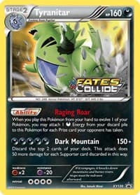 Tyranitar (Prerelease) - XY Promos - Pokemon card
