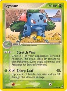 Ivysaur - 35/100 (Prerelease) - Nintendo Promos - Pokemon card