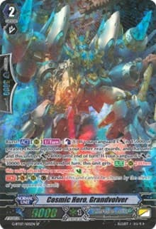 Cosmic Hero, Grandvolver (SP) - G-BT07: Glorious Bravery of Radiant Sword - Cardfight Vanguard card