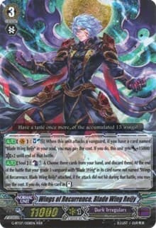 Wings of Recurrence, Blade Wing Reijy - G-BT07: Glorious Bravery of Radiant Sword - Cardfight Vanguard card