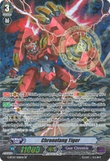 Chronofang Tiger (SP) - G-BT07: Glorious Bravery of Radiant Sword - Cardfight Vanguard card