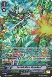 Cosmic Hero, Grandleaf (SP) - G-BT07: Glorious Bravery of Radiant Sword - Cardfight Vanguard card