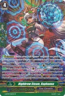 Highbrow Steam, Raphanna (SP) - G-BT07: Glorious Bravery of Radiant Sword - Cardfight Vanguard card