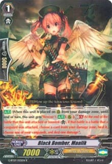 Black Bomber, Maalik - G-BT07: Glorious Bravery of Radiant Sword - Cardfight Vanguard card