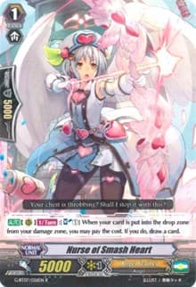 Nurse of Smash Heart - G-BT07: Glorious Bravery of Radiant Sword - Cardfight Vanguard card