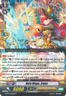 Holy Mage, Irena - G-BT07: Glorious Bravery of Radiant Sword - Cardfight Vanguard card